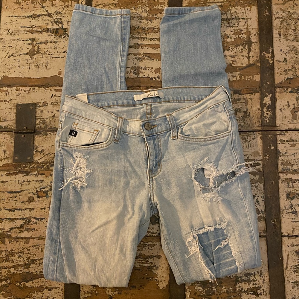 EUC Kancan Distressed Skinny Jeans